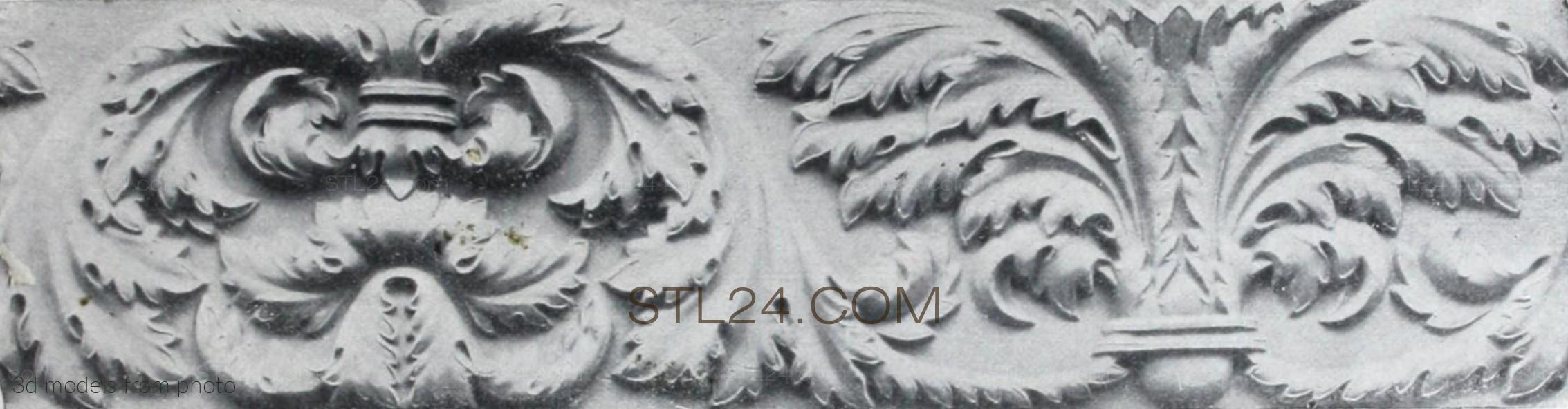 Фризы (FRIESE_1576 -  | 3D model 3DSMAX / OBJ / STL) 3D модель для ЧПУ станка
